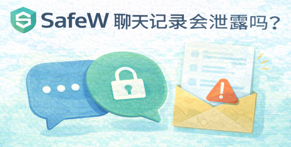Safew 聊天记录会被泄露吗
