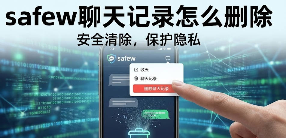 Safew聊天记录怎么删除