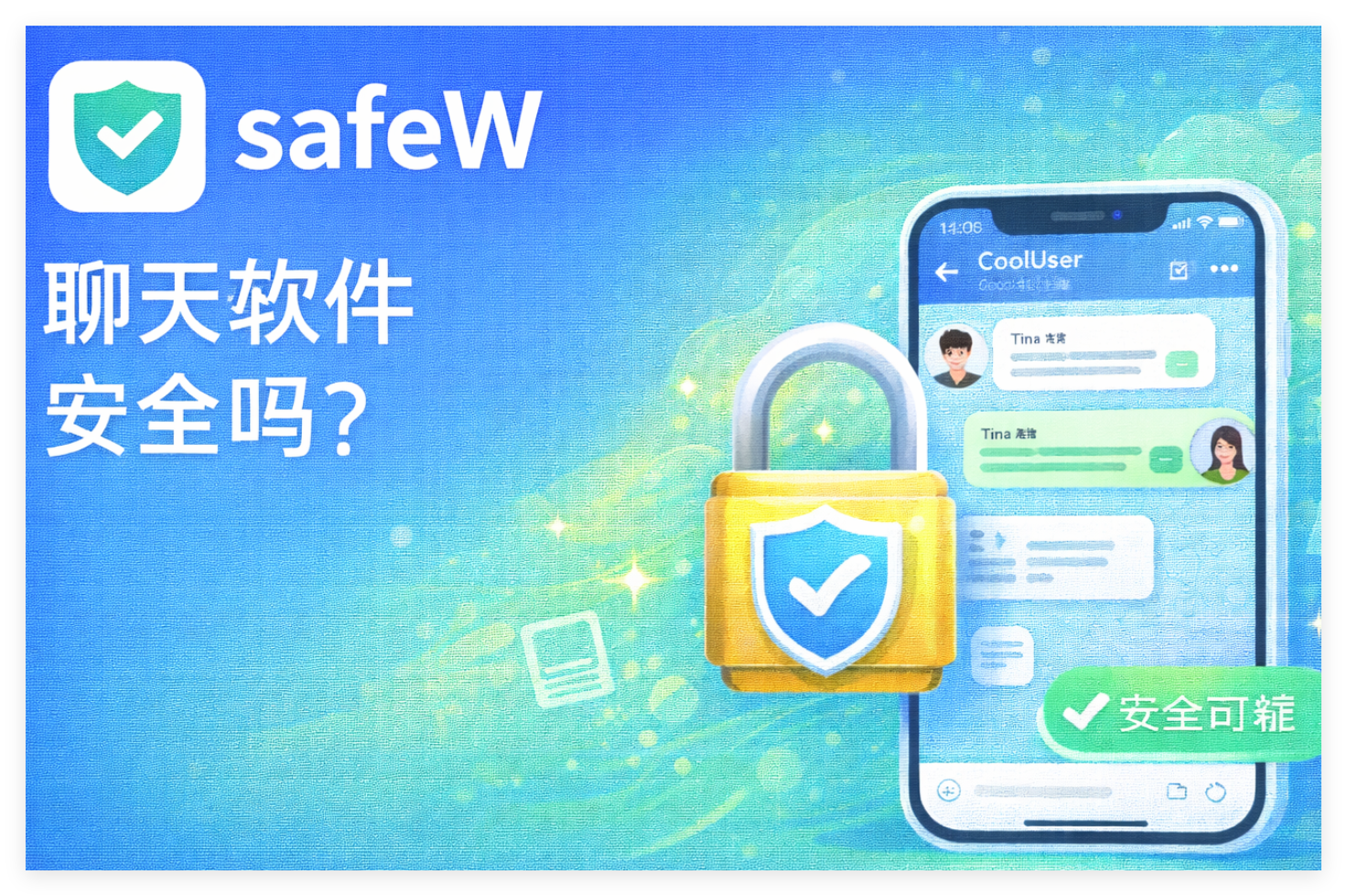 safeW 聊天软件安全吗