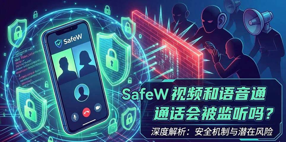 SafeW 视频和语音通话会被监听吗