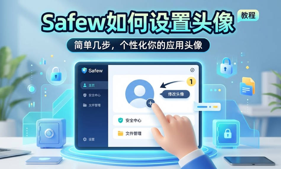 Safew如何设置头像