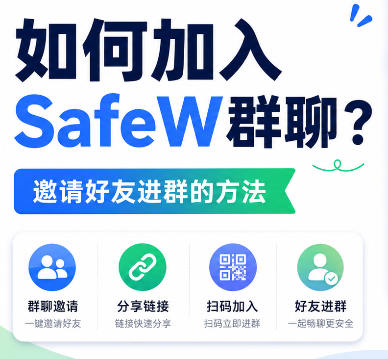 如何加入SafeW群聊