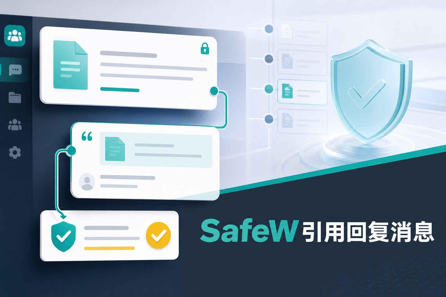 SafeW引用回复消息：群聊上下文、隐私边界和机器人关联