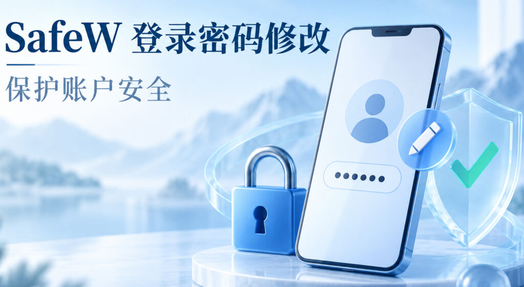 SafeW登录密码怎么修改